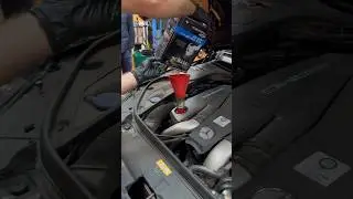 Mercedes Benz w222 AMG 6.3 oil change TITEX high performance