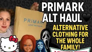 Primark ALT Haul 🖤 Alternative Clothing + Accessories for the Whole Family!