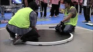 (2009) The 21st  Touhoku region Robot Sumo Tournament   L vs 紅魔（KOUMA）