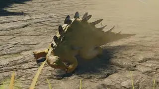 Witness the Heart-Melting Moment This Baby Dino Kentrosaurus Joins Its Family | Cinematic Journey