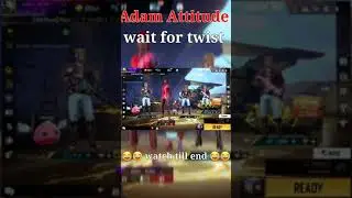 😎Adam Attitude Status 🔥| Attitude WhatsApp Status Video in Free  fire 2021 | Attitude Status#short