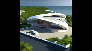 Future Building Design / Beautiful Futuristic Home Designs Front View, 3D Concept Designs #homedecor