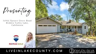 16932 Spruce Grove Road Hidden Valley Lake, California | Home For Sale in Lake County, California