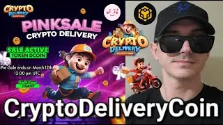 $DCOIN - CryptoDeliveryCoin TOKEN PRESALE COIN HOW TO BUY DCOIN CRYPTO DELIVERY GAME NFTS BNB BSC