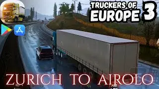 INSANE Scania Trip in Swiss Mountains! 🏔️ Truckers of Europe 3