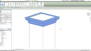 It's Easy! - How to create parametric column with molding using Revit (Part 1)