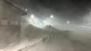 Uvær på kysten, mandag 9.januar