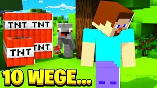 10 WEGE um ZUSCHAUER zu ÄRGERN in Minecraft !