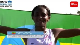 Tigst Assefa smashes women's Marathon World Record - 2023 Berlin Marathon