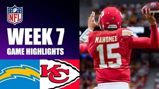 Chargers vs. Chiefs Week 7 | Madden 24 Simulation Highlights
