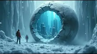 Cryo-Failure Sphere ❄️ 3-Hour Dystopian Ambience | Frozen City | Time Stasis Soundscape | Sci-Fi