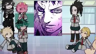 Class 1A 𝙧𝙚𝙖𝙘𝙩 𝙩𝙤 obito uchiha | naruto shippuden | Sasuke |MHA BNHA | deku | Gacha life
