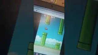 Getting 1,000 points on hacked flappy bird in school #Shorts