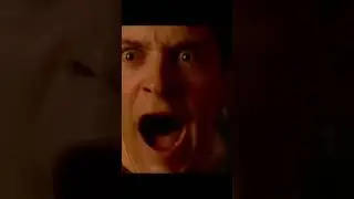 My screaming vs Tobey Maguire scream!! #spiderman #tobeymaguire