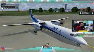 Flight Simulator Indonesia (P3D v.4.1) - MJCQ 400 - Share Cockpit to Bandung