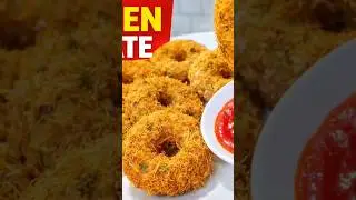chicken Donuts recipe #shorts #chiken #donuts #food #cooking