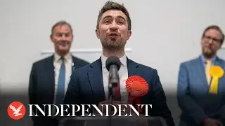 Moment Labour's Damien Egan wins Kingswood by election: 'Tories sucked hope out of our country'