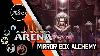 MTG Arena - Kamigawa Alchemy - Mirror Box Planeswalkers vs Dragons