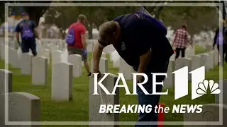 'We didn't forget': Volunteers clean gravestones at Fort Snelling