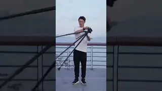 Height adjustable tripod stand..