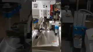 Fully Automatic Double Head Terminal Machine with Pressure Monitoring System #factory #machine