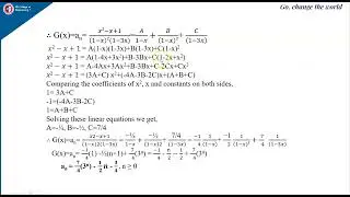 DMS unit-1 Generating functions-3