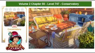 June's Journey - Volume 2 - Chapter 50 - Level 747 - Conservatory - Complete Gameplay, in order)