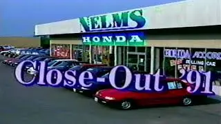 Vintage 1990s Local TV Commercial for Nelms Honda Car Dealership in Fayetteville, Arkansas