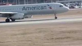 2 American Airlines A321s [N583UW] [N184US] in CLOSE ACTION Charlotte CLT
