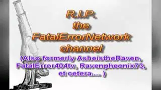 Youtubicide - FatalErrorNetwork / Asheistheraven (mirror)
