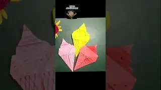 Diy Origami Paper Icecream Craft for kids  #diy #origami #icecream #papercraft Paper craft ideas