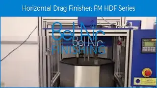 Horizontal Drag Finisher - FM HDF Series - Mass Finishing Bel Air