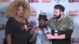 Larry Sims from Rupaul's DragCon 2016 on Hey Qween Live | Hey Qween