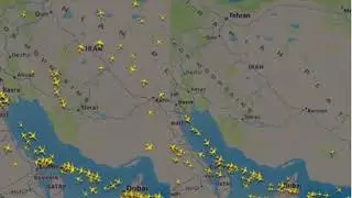 Watch Iranian Airspace Clears Like An Opening Scene From Tom Cruises Top Gun