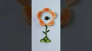 Orange carving ideas #shorts #trending #youtubeshorts #viralvideo  #satisfying #shortvideo #creative