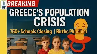 GREECE'S POPULATION CRISIS - 750 SCHOOLS CLOSING. BIRTH PUMMET | IDNews