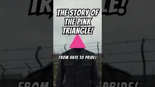 From Persecution to Pride: The Story of the Pink Triangle! #shorts #lgbtq #naziconcentrationcamps