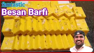 Besan Ki Barfi Sweet Recipe | How to Make Besan Burfi Sweet Recipe in Tamil
