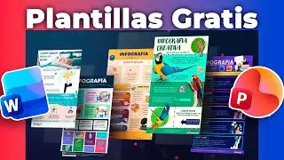 Plantillas de Infograf&iacute;as Creativas Desc&aacute;rgalas Gratis en Word y PowerPoint
