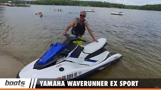 Yamaha Waverunner EX Sport: первый взгляд на видео