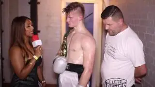 EBA Boxing 29th October 2016 - Shaun Mannix - Post Fight Interview