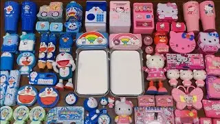 DORAEMON VS HELLO KITTY, SLIME BIRU VS SLIME PINK