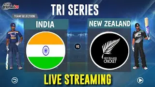 INDIA VS NEW ZEALAND TRI SERIES HARDORE MODE IN REAL CRICKET 20 | WCC3 | INDA VS ENGLAND | CRICKET