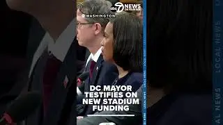 Tense exchange between DC mayor and councilmember caught during public hearings on RFK stadium