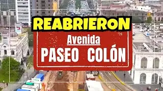 As&iacute; Luce la Avenida Paseo Col&oacute;n y el Metro de Lima Per&uacute; 