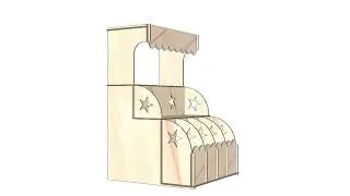 Laser cut ideas Candy Stand with lollypop Pattern Vector for Laser Cutting CNC [2019]🍭😍✂️