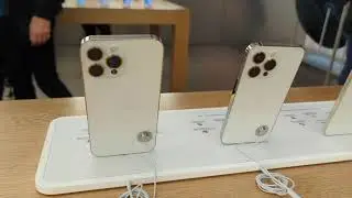 iPhone 13 mini colors filmed with my Pixel 6 @ Apple Brickell City Centre Store in Miami