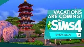 The Sims 4: Vacation in ANY World, Snowy Escape Map & MORE!