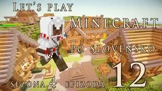 [SLO] Let's play Minecraft po slovensko S4 E12 - Fulll, fullll ffuuuulll dobra avtomatska farma. :-)
