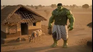 Hulk Farmer Story | Poor to Rich Hulk | Indian Village Hulk Comedy Video